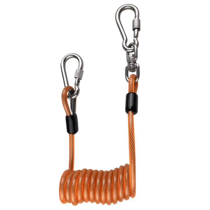 Tool Lanyard Coil Stainless Steel